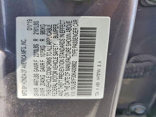2019 ACURA TLX