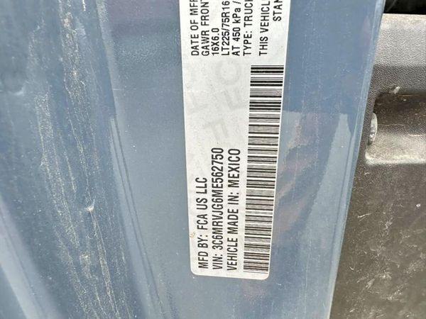 2021 RAM PROMASTER 3500