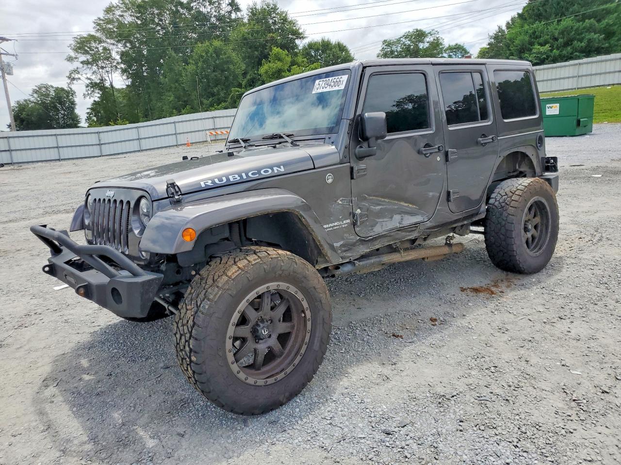 2016 JEEP WRANGLER UNLIMITED RUBICON 4X4