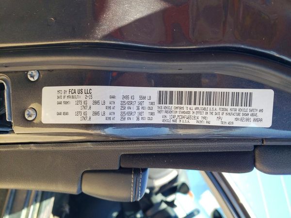 2015 JEEP CHEROKEE LATITUDE 4X4