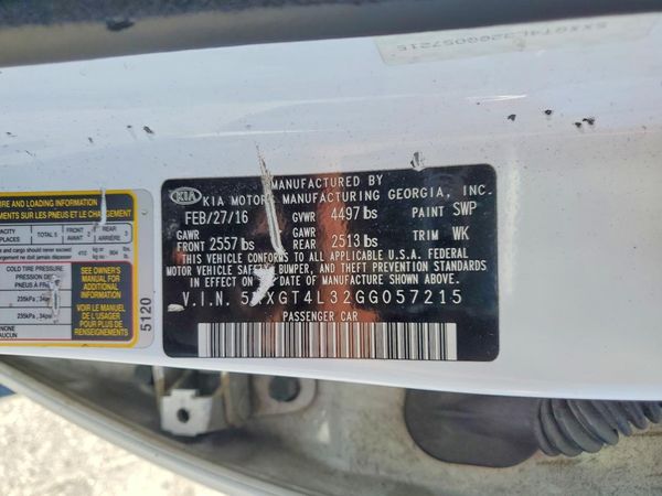 2016 KIA OPTIMA