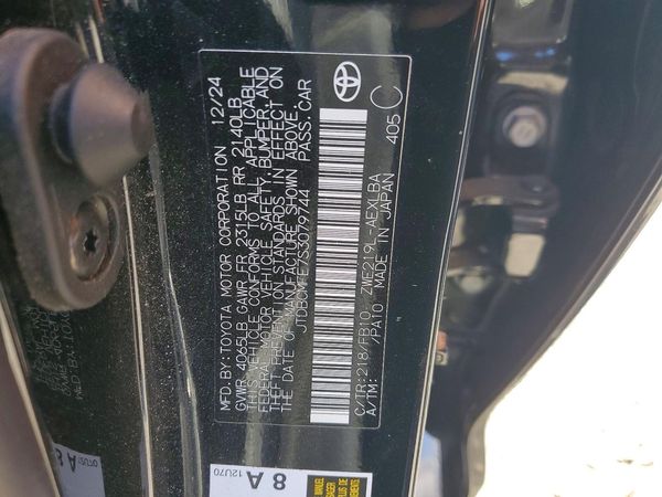 2025 TOYOTA COROLLA LE, XLE, SE