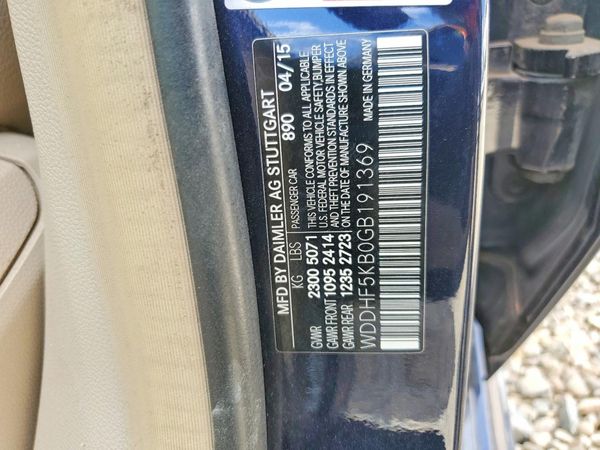 2016 MERCEDES-BENZ E E350