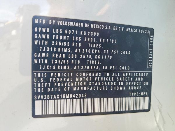 2024 VOLKSWAGEN TIGUAN