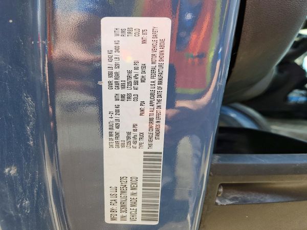 2021 RAM PROMASTER 3500