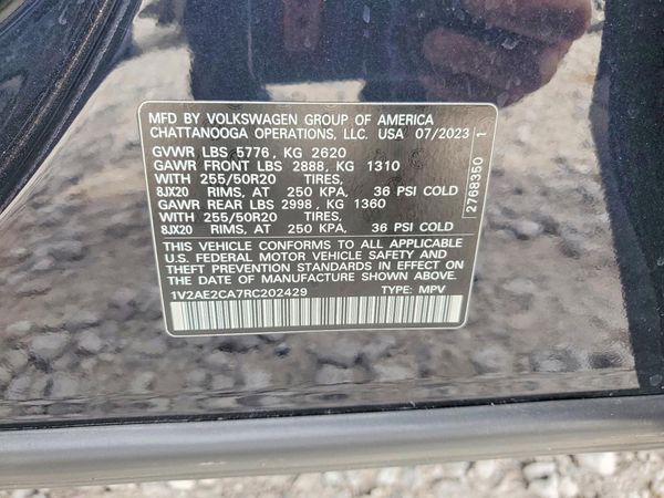 2024 VOLKSWAGEN ATLAS CROSS SPORT
