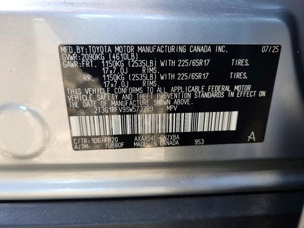 2025 TOYOTA RAV4