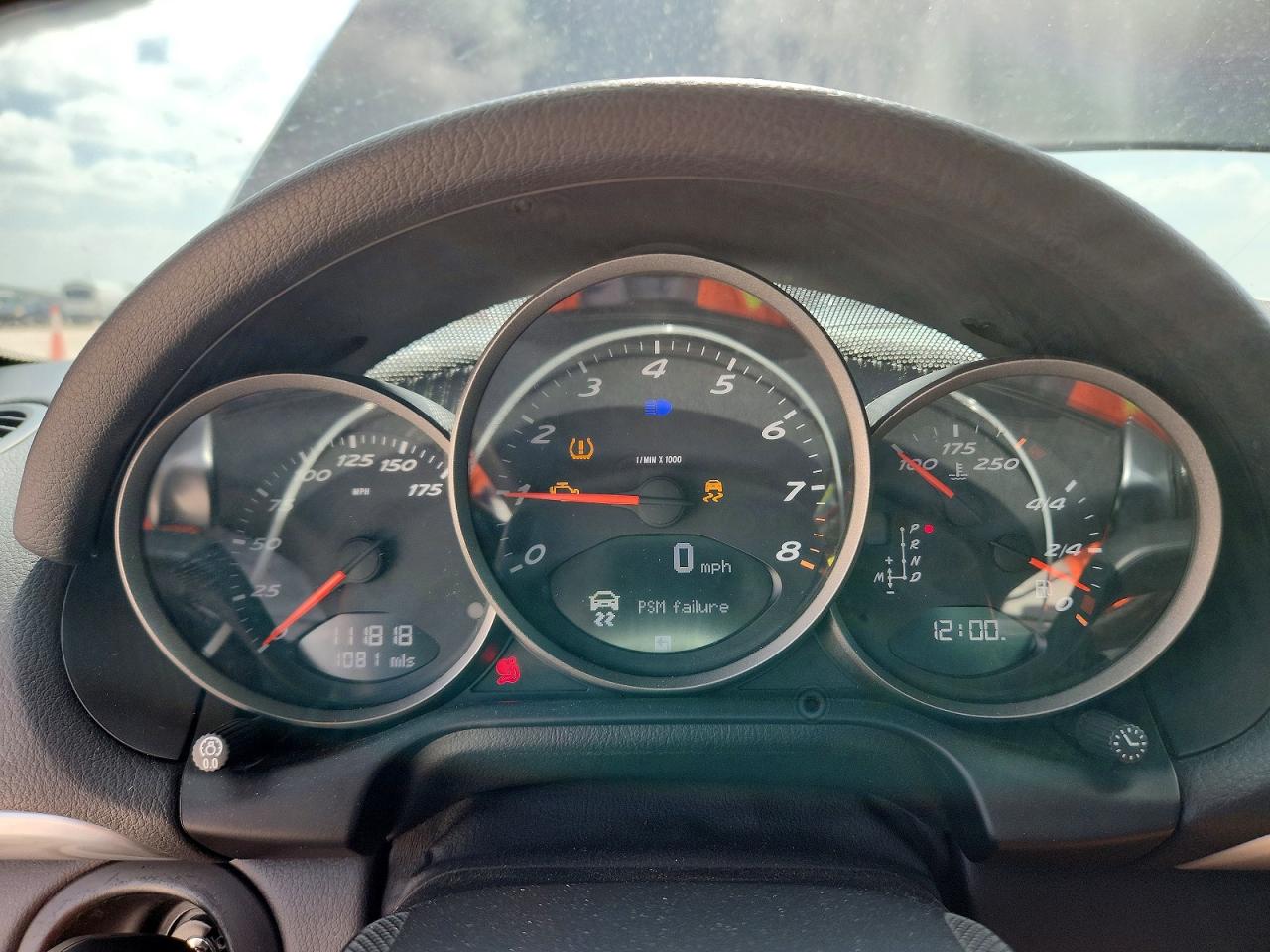 2012 PORSCHE BOXSTER