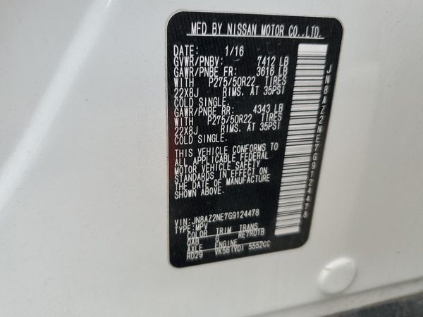 2016 INFINITI QX80