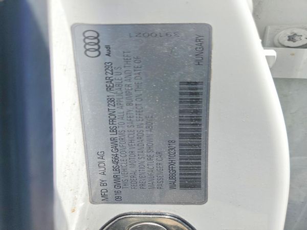2017 AUDI A3 quattro Premium