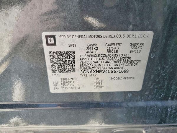 2020 CHEVROLET EQUINOX LS