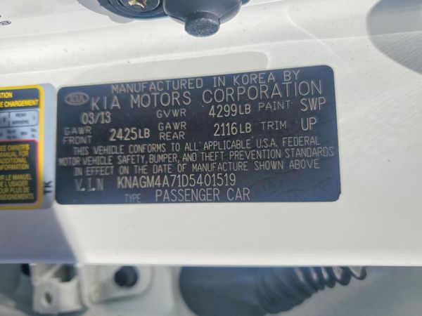 2013 KIA OPTIMA LX