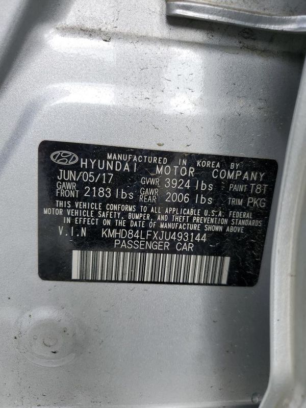 2018 HYUNDAI ELANTRA