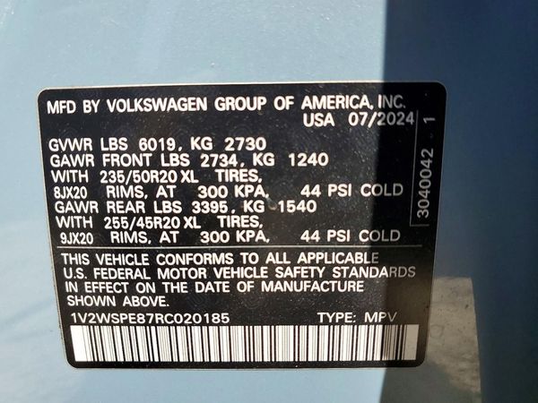2024 VOLKSWAGEN ID.4 Pro S