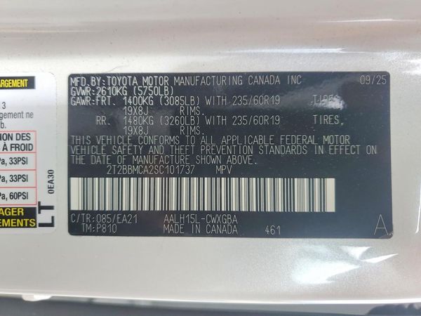 2025 LEXUS RX 350H