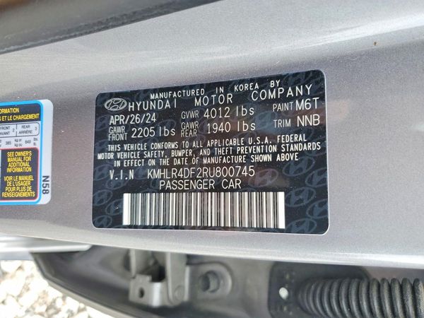 2024 HYUNDAI ELANTRA N Line
