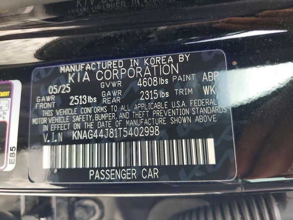 2026 KIA K5 GT