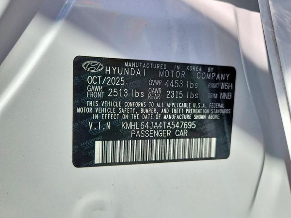 2026 HYUNDAI SONATA