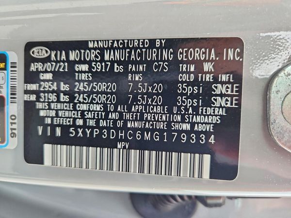 2021 KIA TELLURIDE