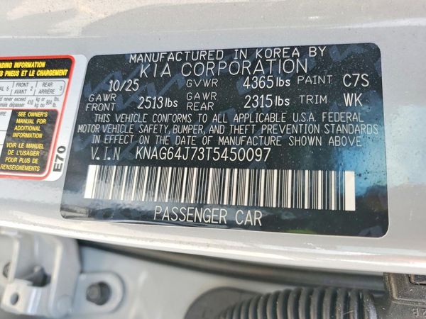 2026 KIA K5 GT-Line