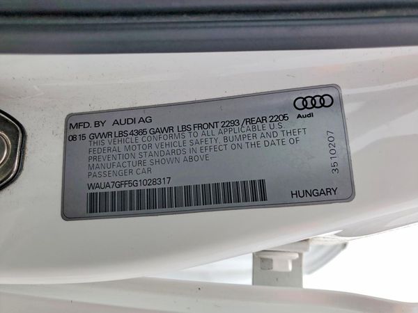 2016 AUDI A3