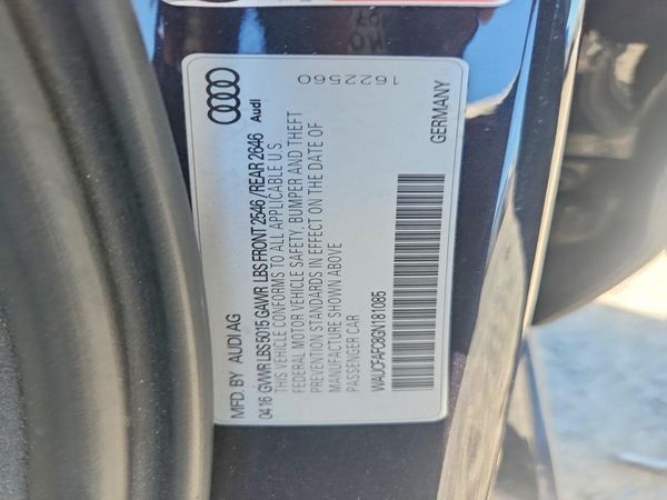 2016 AUDI A6 Premium