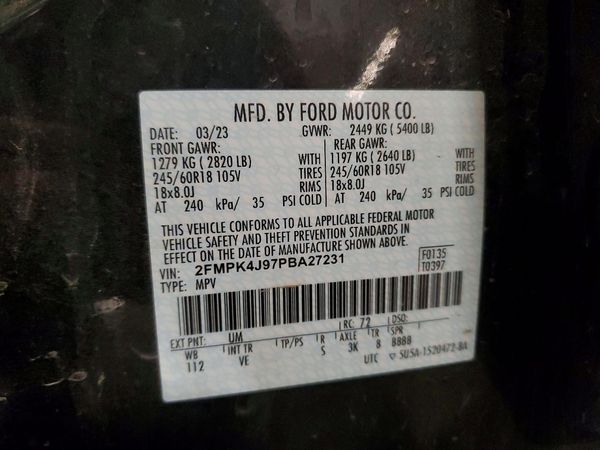 2023 FORD EDGE SEL