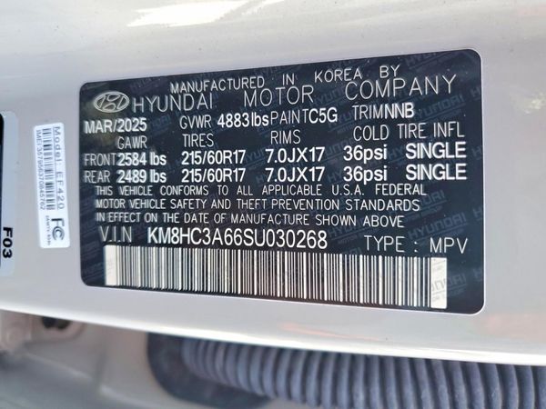 2025 HYUNDAI KONA SEL