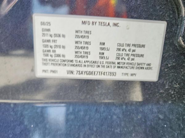 2026 TESLA MODEL Y