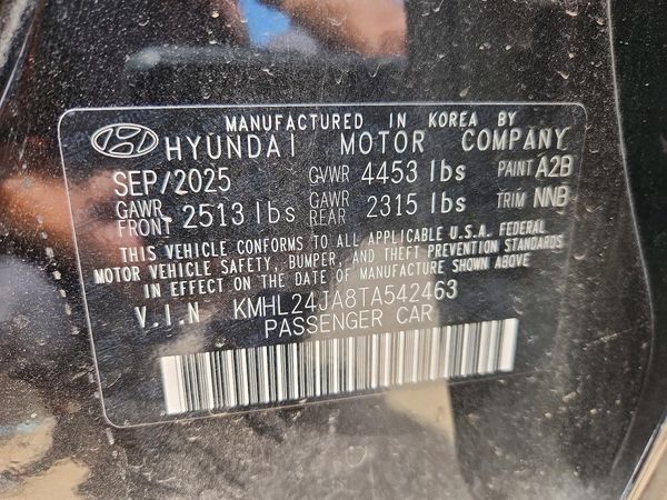 2026 HYUNDAI SONATA
