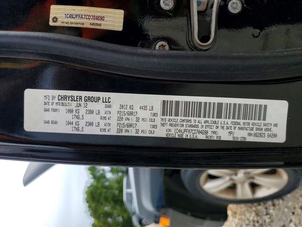 2012 JEEP PATRIOT Latitude