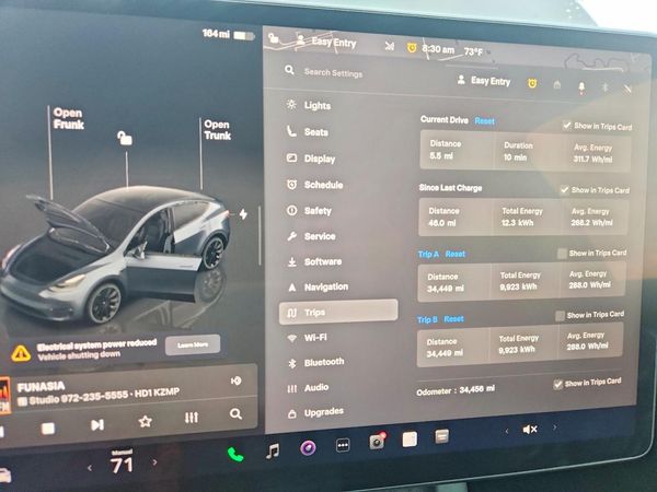2023 TESLA MODEL Y — ODOM
