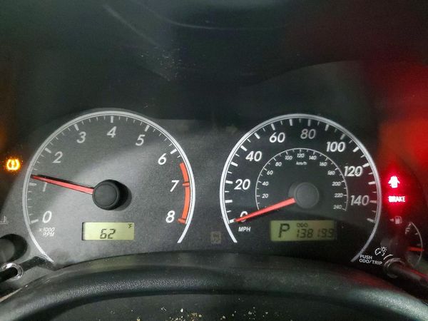 2012 TOYOTA COROLLA