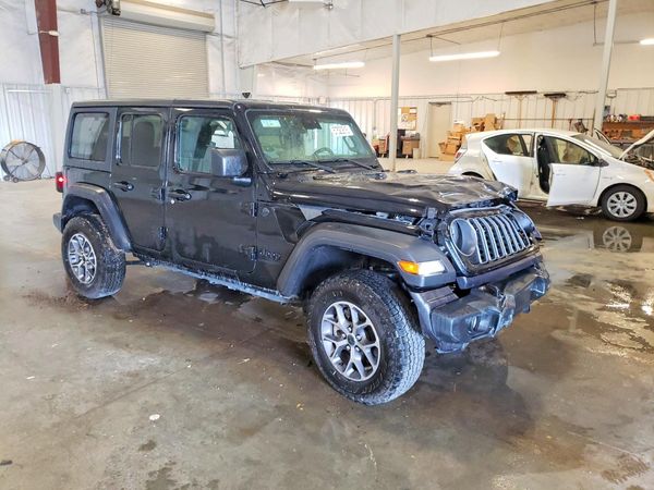 2025 JEEP WRANGLER 4-DOOR SPORT — Passenger 3/4