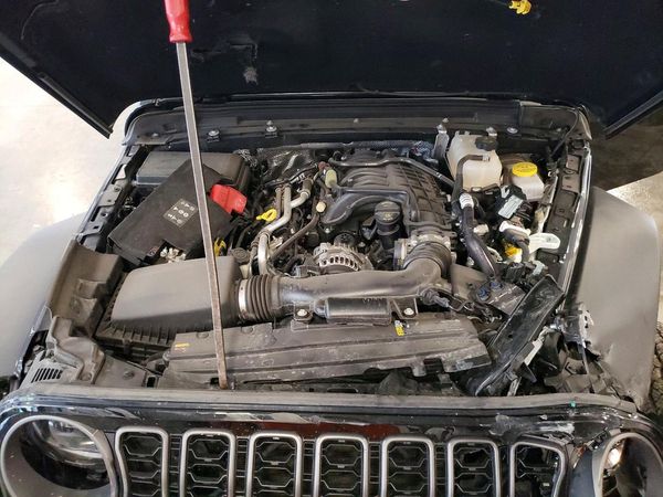 2025 JEEP WRANGLER 4-DOOR SPORT — Engine bay