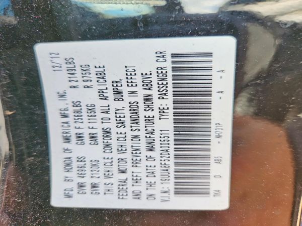 2013 ACURA TL TECH