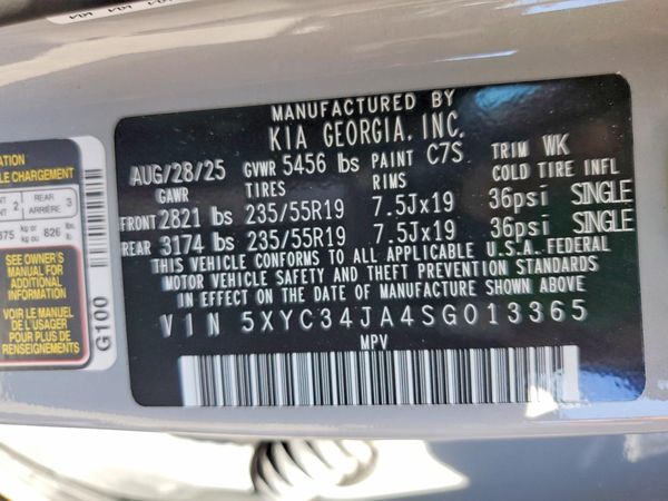 2025 KIA EV6