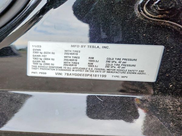 2023 TESLA MODEL Y