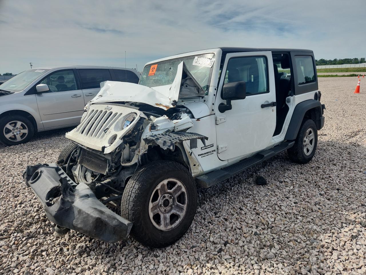 2016 JEEP WRANGLER UNLIMITED SPORT 4X4