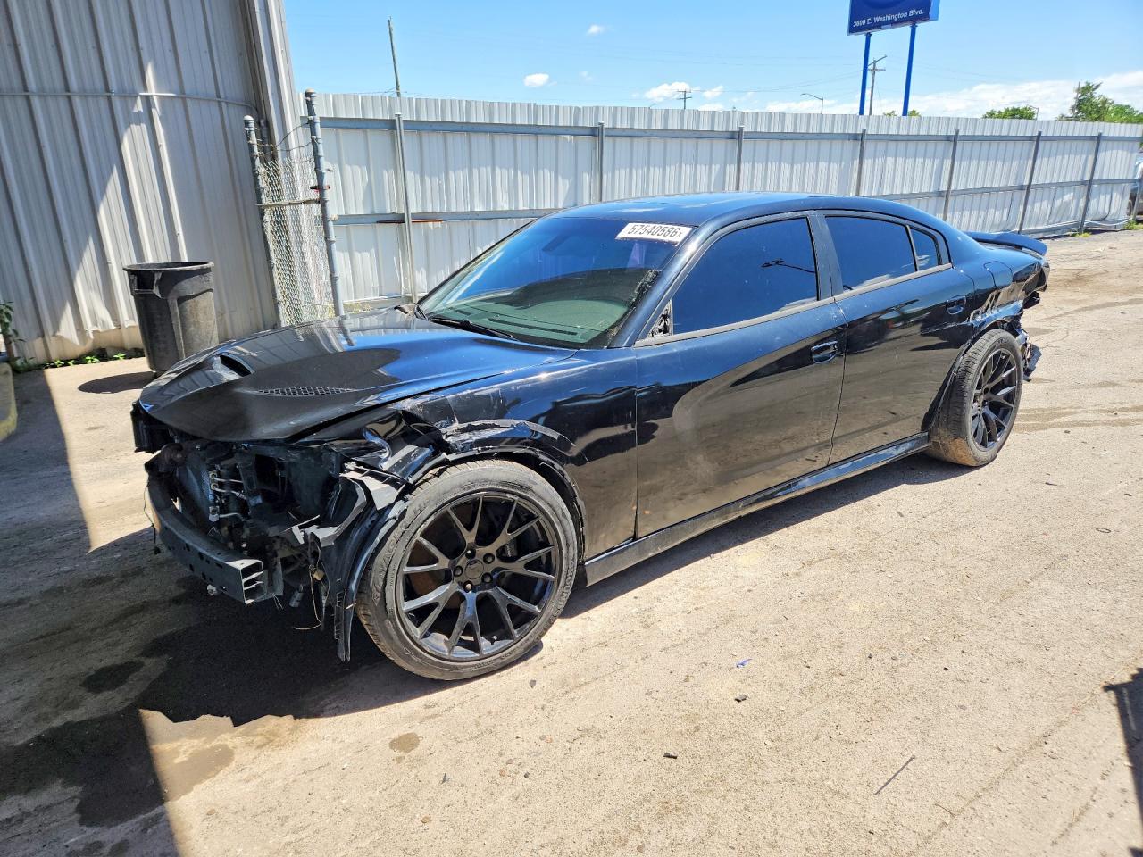 2018 DODGE CHARGER SRT Hellcat — Front 3/4