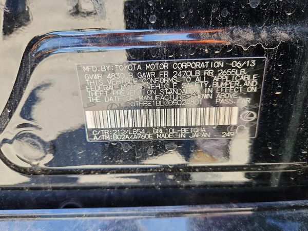 2013 LEXUS GS 350