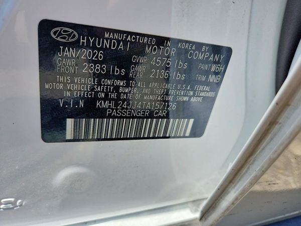 2026 HYUNDAI SONATA HYBRID