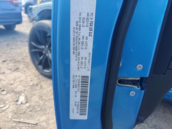 2016 DODGE CHARGER SXT
