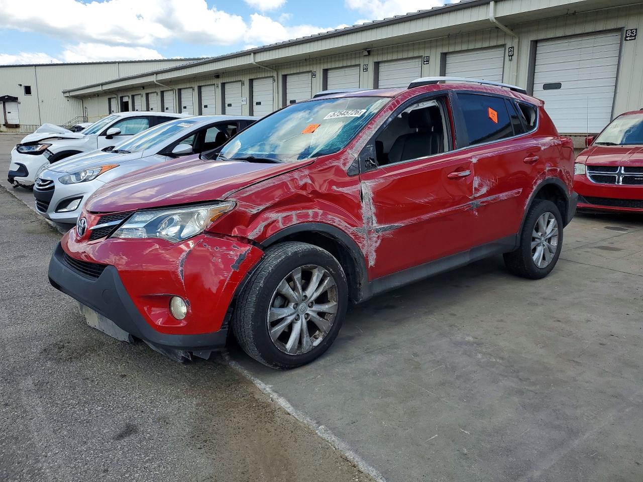 2015 TOYOTA RAV4 Limited (G Grade) — Front 3/4