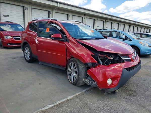 2015 TOYOTA RAV4 Limited (G Grade) — Passenger 3/4