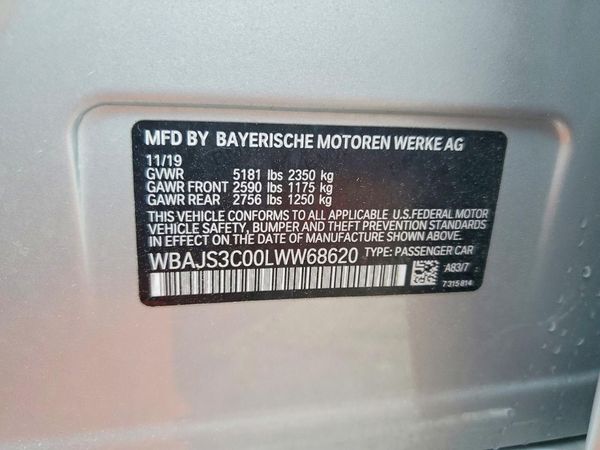 2020 BMW 540 xDrive