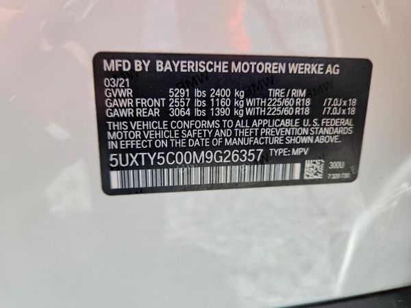 2021 BMW X3 xDrive30i