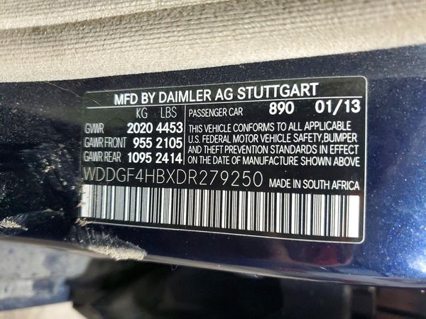 2013 MERCEDES-BENZ C