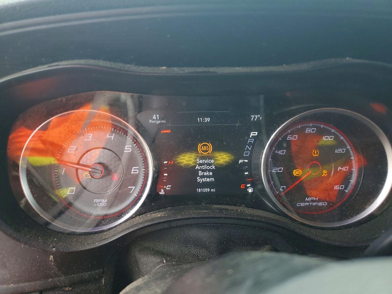 2019 DODGE CHARGER Police