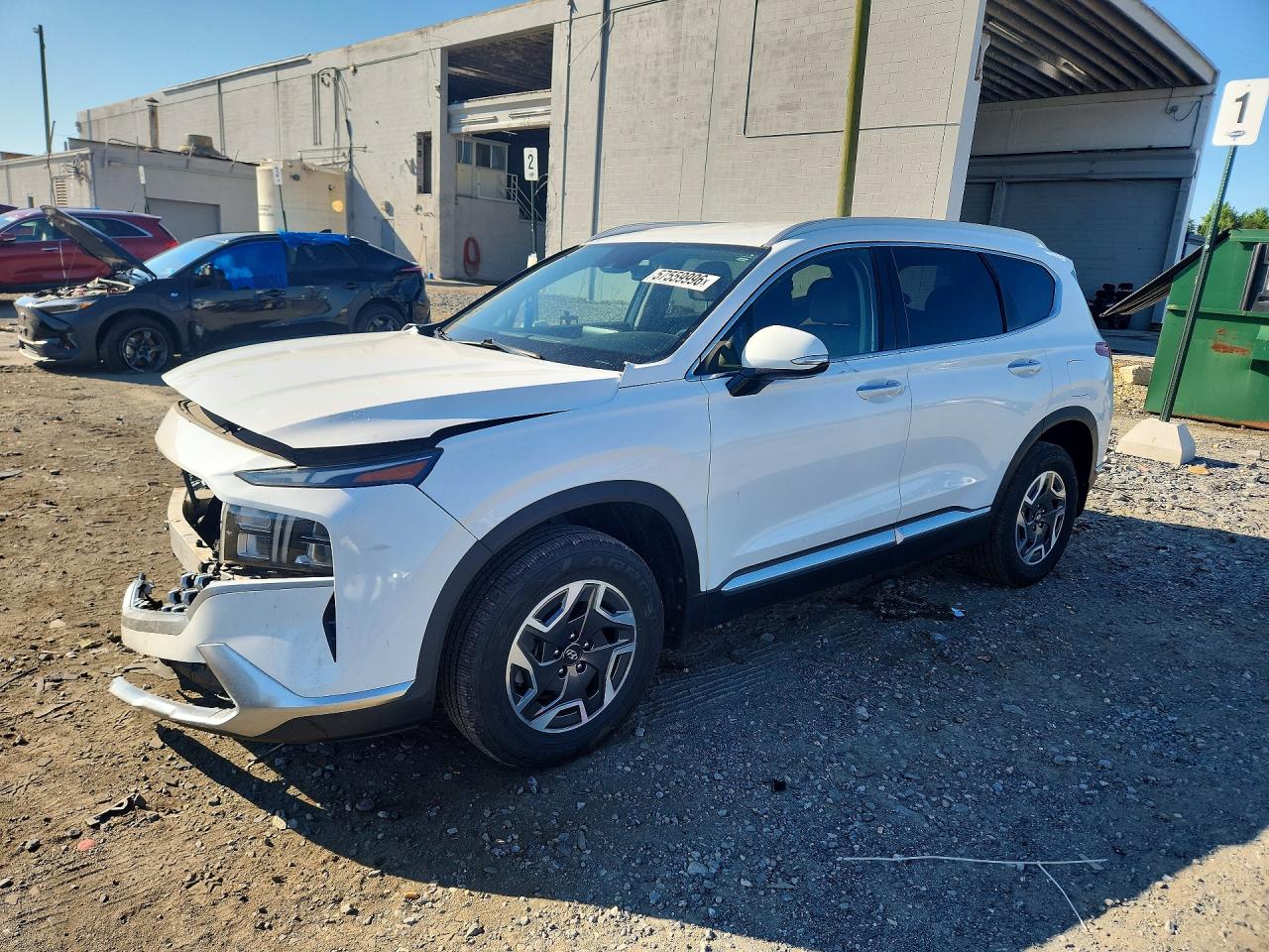2021 HYUNDAI SANTA FE Blue